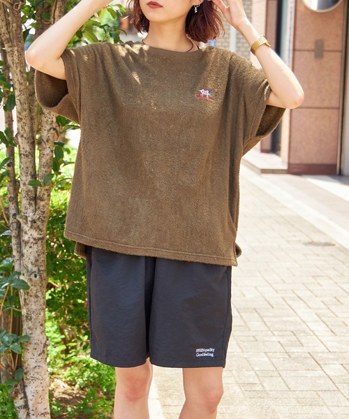 tシャツ TES COMFORTABLE PILE LOOSE T-SHIRT / レディースパイルTシャツ レディース The Endless Summer tシャツ TES COMFORTABLE PILE LOOSE T