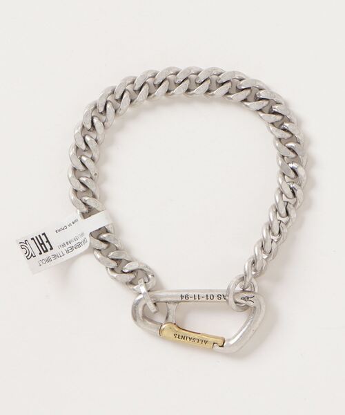 ALLSAINTS（オールセインツ） ブレスレット CARABINER TWO TONE