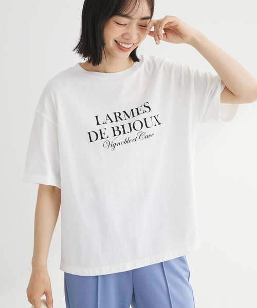 Green Parks tシャツ 両面ロゴツアーボックスTシャツ レディース