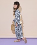 浴衣 接触冷感 2WAYガールズ浴衣3点セット...の詳細画像3
