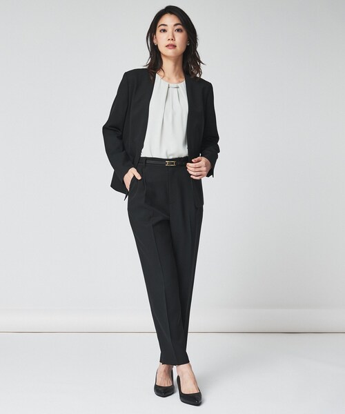 UNTITLED（アンタイトル） ジャケット ノーカラージャケット 「通勤