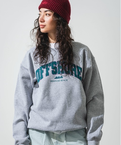 スピック&amp;スパン 22AW カットソー トレーナー カレッジロゴスウェット Spick & Span（スピックアンドスパン）の「カレッジロゴスウェット
