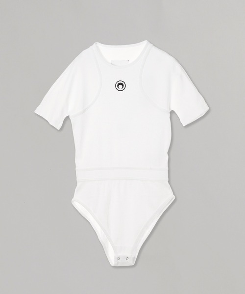 Marine Serre ORGANIC COTTON RIB 2X2 BODY WTT006 レディース