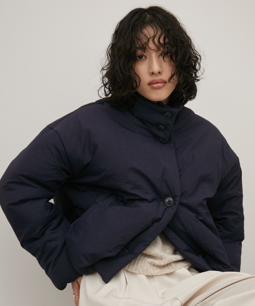 美品♡マックスアンドコー 大きいサイズ 46 ダウンジャケット ニット 切り替え 美品♡マックスアンドコー 大きいサイズ 46 ダウンジャケット ニット