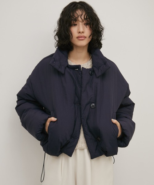 美品♡マックスアンドコー 大きいサイズ 46 ダウンジャケット ニット 切り替え DESCENTE / MIZUSAWA DOWN COAT MOUNTAINEER-HC | THE LIBRARY（ザ