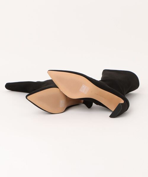 CHARLES ＆ KEITH ブーツ テクスチャー ブレードヒールポイン
