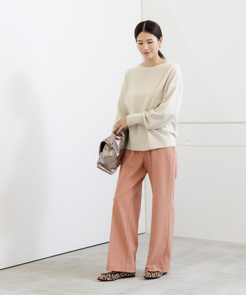 ドロップページです。 Elura（エルーラ） パンツ 「WEB限定」きれいめストレートパンツ