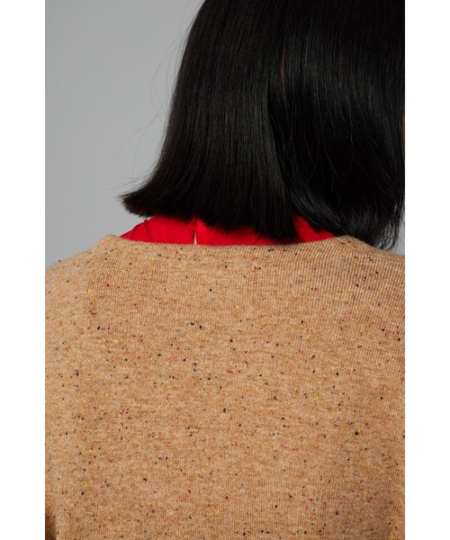 HeRIN.CYE カーディガン Nep knit cardigan ネップニット