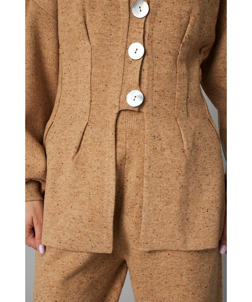 トップス herin.cye Nep knit cardigan HeRIN.CYE｜Nep knit cardigan | Rakuten Fashion(楽天