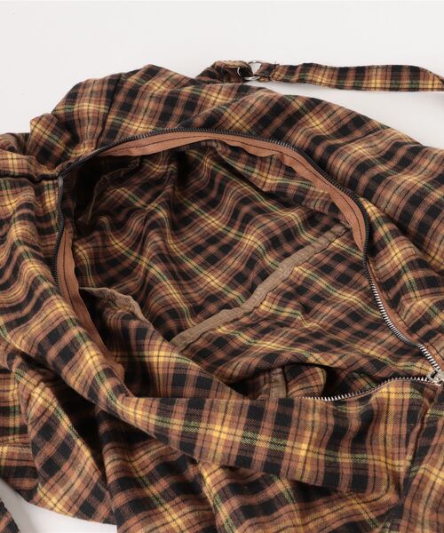 ショルダーバッグ バッグ an meets zakka チェック柄ネル3WAYバッグ
