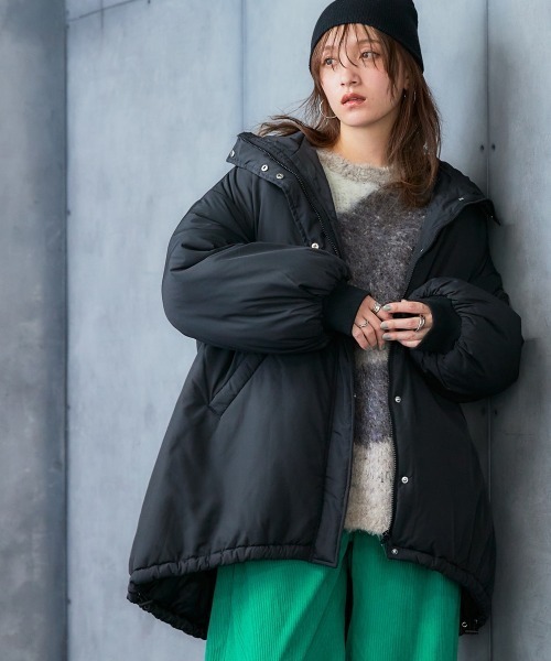 Soiunique（スワユニーク） コート アウター モンスターパーカーミドル