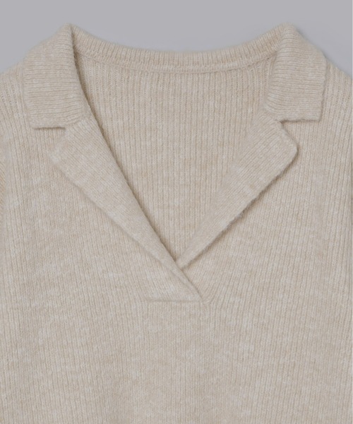 Olu. ニット セーター アルパカタッチスキッパーニット