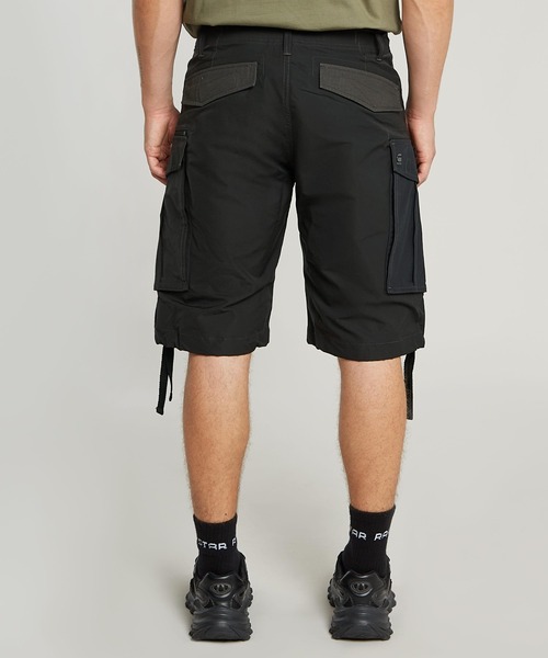 G-Star ROVIC-R ショートパンツ G-STAR RAW パンツ ROVIC LOOSE PM SHORTS/ワイドルーズカーゴ