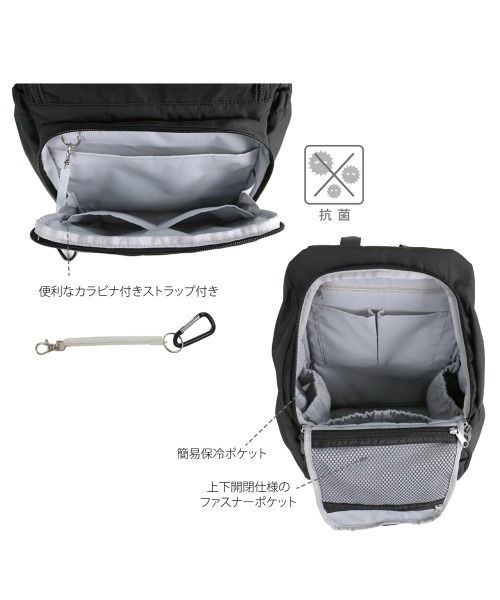 and it_（アンドイット） デイバック リュック ママカル自立多機能