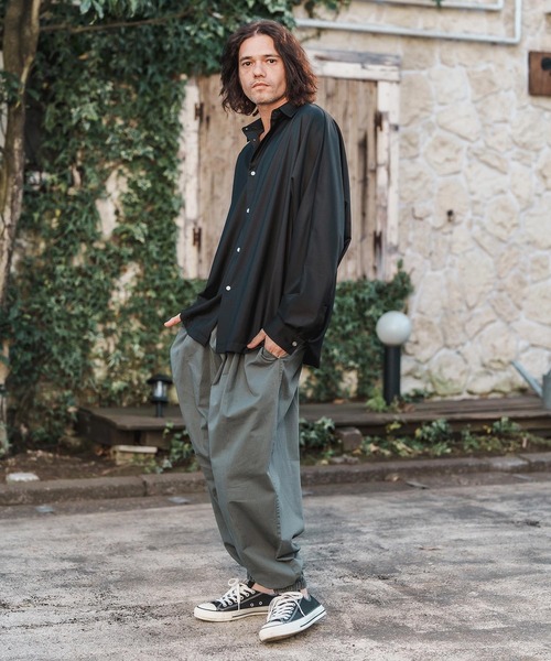 CAMBIO（カンビオ） シャツ ms5967-ルーズシルエットTRドルマン