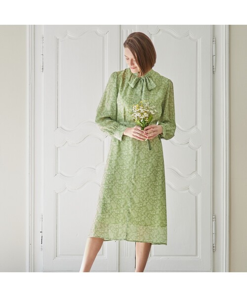 LAURA ASHLEY（ローラアシュレイ） ワンピース 「WEB限定／M-LL3サイズ