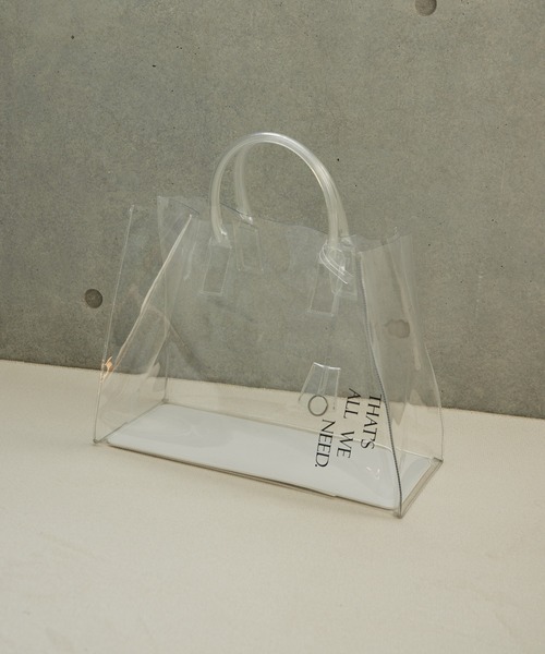 Whim Gazette トートバッグ 「Hoaw.」PVC トート レディース
