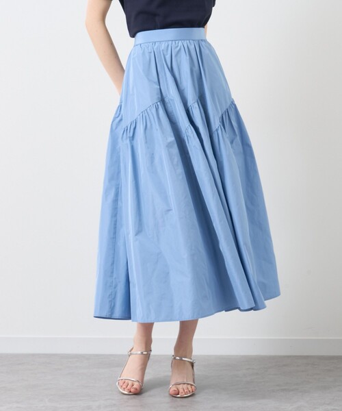 【新品】アナイ 今季 タフタ切替えティアード スカート ANAYI スカート タフタ切替えティアード : ZOZOTOWN Yahoo!店