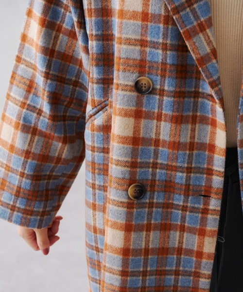 「Chez toi」 チェスターコート FREE ベージュ レディース_画像4