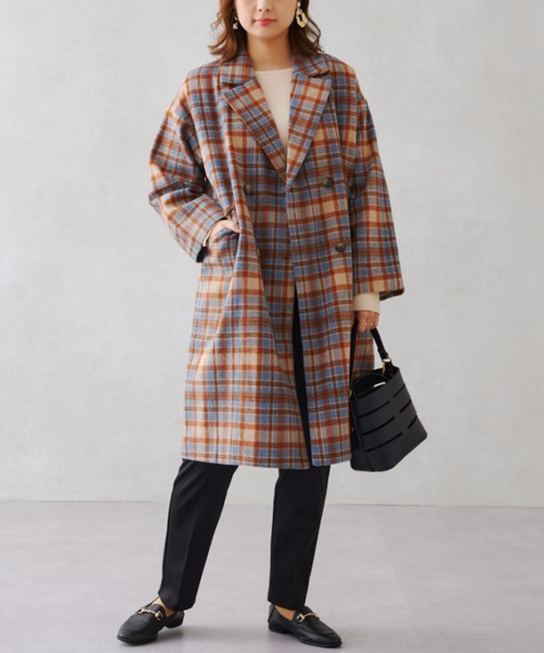 「Chez toi」 チェスターコート FREE ベージュ レディース_画像8