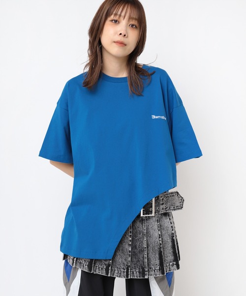 tシャツ M2374 カッティングＢＩＧ　Ｔ レディース RNA tシャツ M2374 カッティングBIG T レディース