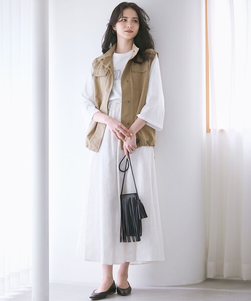 フミエタナカ FUMIE TANAKA 20AW リバーシブル ニットベスト セーター ブラック/ホワイト 黒 白 レディース フミエタナカ FUMIE TANAKA 20AW リバーシブル ニットベスト