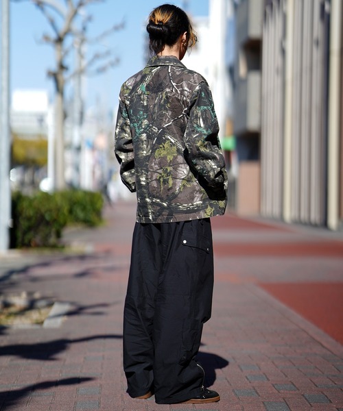 FIEVOLE シャツ カモフラージュシャツ メンズ レディース : ZOZOTOWN