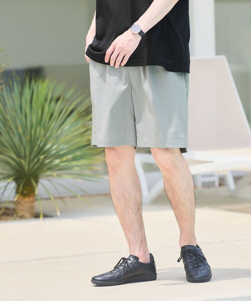 【ODOR】 Logo drop bermuda ハーフパンツ★韓国人気 OUTDOOR PRODUCTS アウトドアプロダクツ 水陸両用 接触冷感