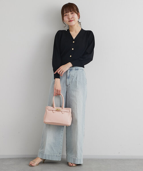 La boutique Bonbon カーディガン クールタッチUVクロップド