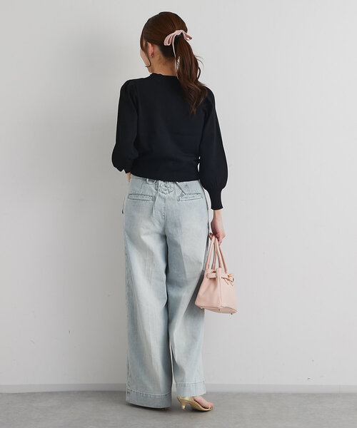 La boutique Bonbon カーディガン クールタッチUVクロップド