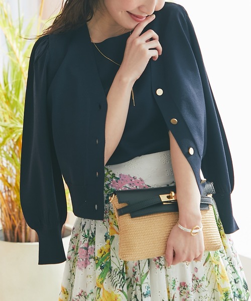La boutique BonBon｜クールタッチUVクロップドカーディガン