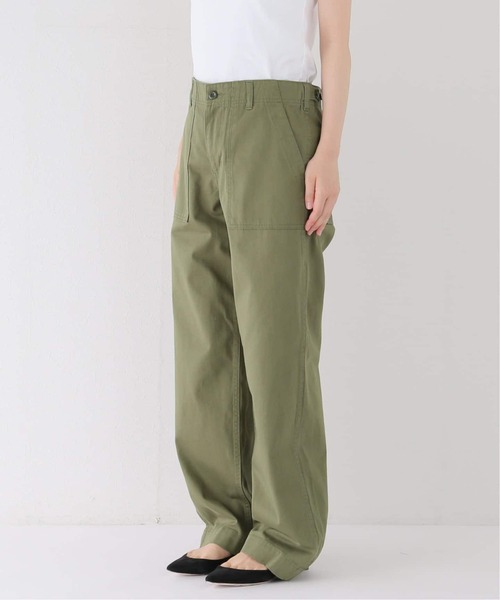 Spick&Span ルーズベイカーパンツ カーキ40 スピック＆スパン Spick & Span 《追加2》ルーズベイカーパンツ