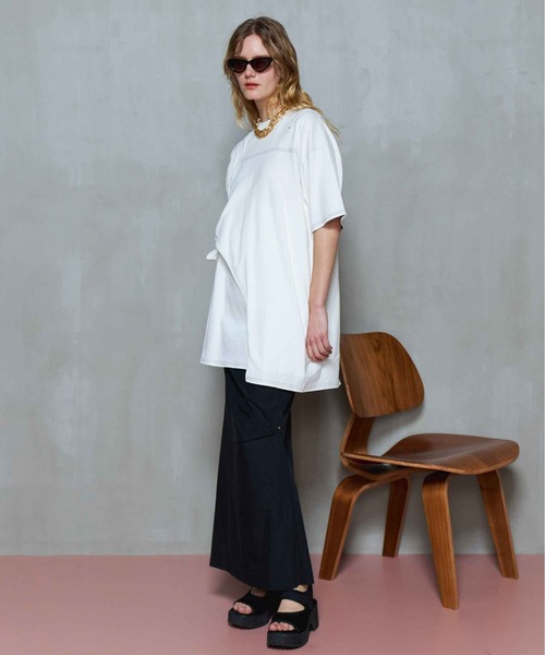 トップス MAISON SPECIAL Cutting Oversized T-shirt Cutting Oversized T-shirt