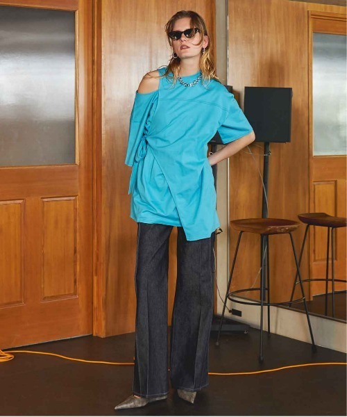 MAISON SPECIAL tシャツ Cutting Oversized T-shirt