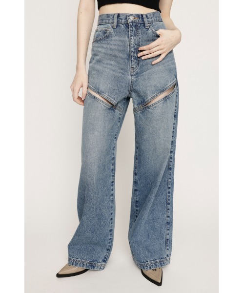 SLY（スライ） ジーンズ デニム デニムパンツ J/W HOLE TUCK PT