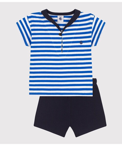 PETIT BATEAU（プチバトー） tシャツ ベビー2点セット キッズ 子供服