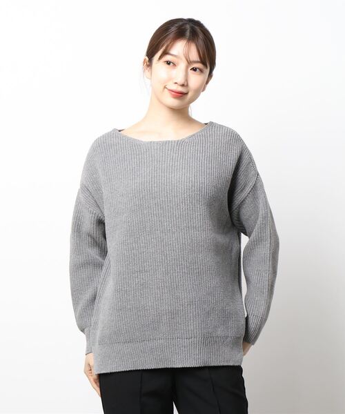 「STYLE DELI」 長袖ニット M ベージュ レディース_画像3
