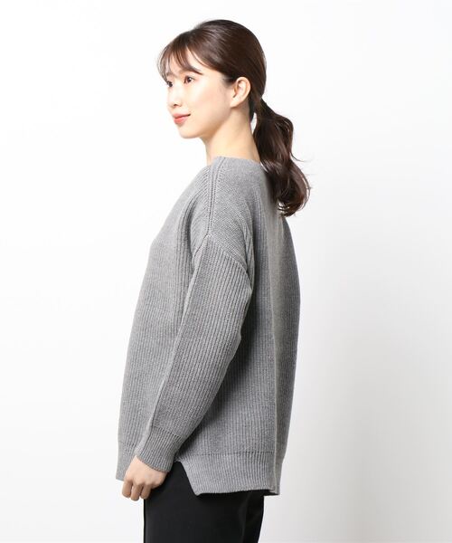 「STYLE DELI」 長袖ニット M ベージュ レディース_画像4