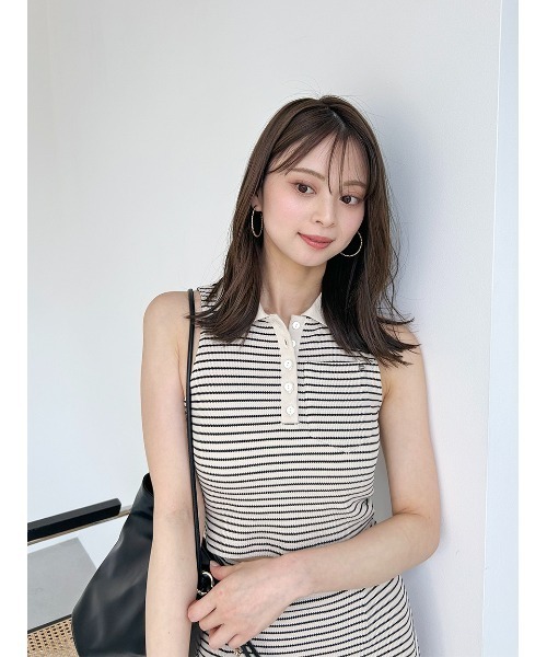 SNIDEL ワンピース 「WEB限定カラーあり」ポロカットセット