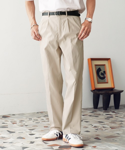 JIGGYS SHOP(ジギーズショップ) スラックス ストレッチ 2タック JIGGYS SHOP(ジギーズショップ) スラックス ストレッチ 2タック