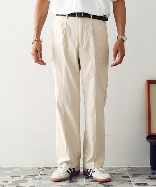 JIGGYS SHOP（ジギーズショップ） スラックス ストレッチ 2タック