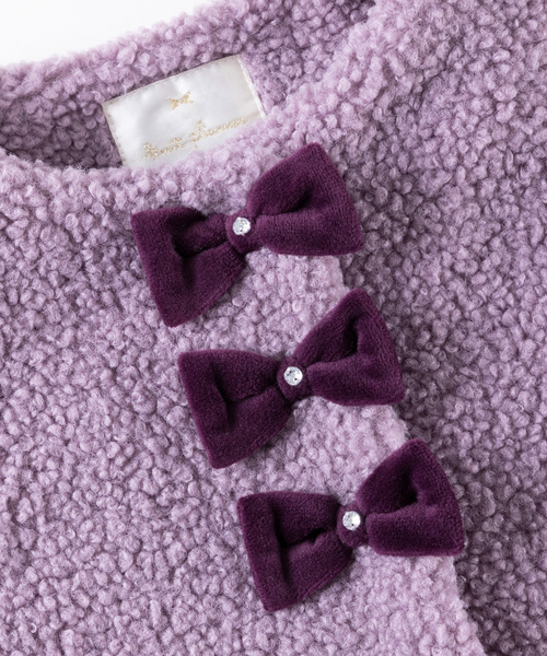 「KP」 「KIDS」コート 150cm パープル キッズ_画像3