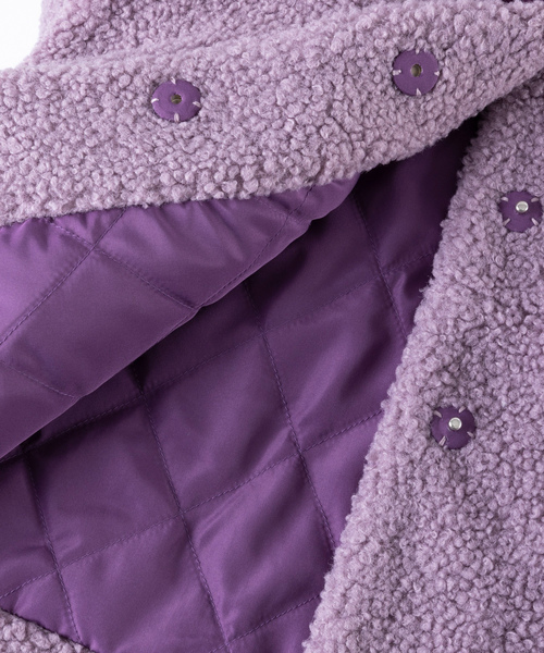 「KP」 「KIDS」コート 150cm パープル キッズ_画像4