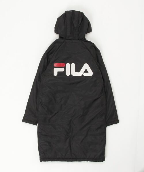 「FILA」 「KIDS」コート 140 ブラック キッズ_画像2