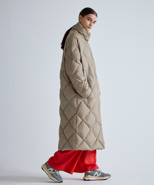 「NOISE MAKER」 ダウンコート 36 ターコイズブルー レディース_画像5