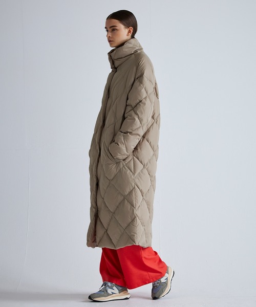 「NOISE MAKER」 ダウンコート 36 ターコイズブルー レディース_画像7