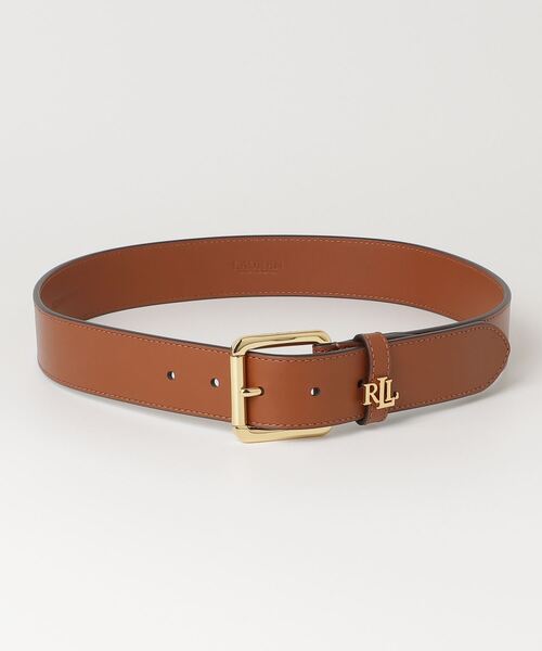 ロゴキーパー　レザー　ベルト ロゴキーパー レザー ベルト（ベルト）｜LAUREN RALPH LAUREN