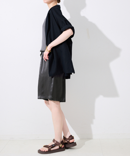 SLOBE IENA パンツ サテンショートパンツ レディース : ZOZOTOWN