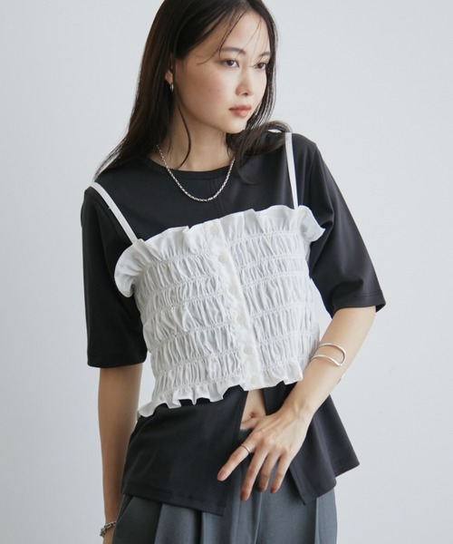 andmary メイシャーリングキャミソール andmary メイシャーリング