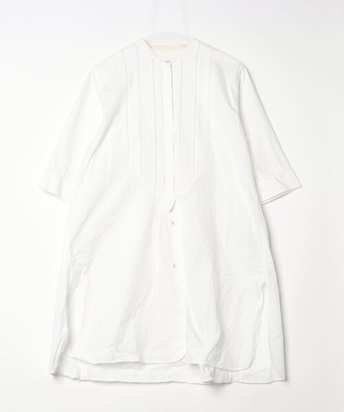 「DRESSTERIOR」 7分袖ブラウス 02 ホワイト レディース